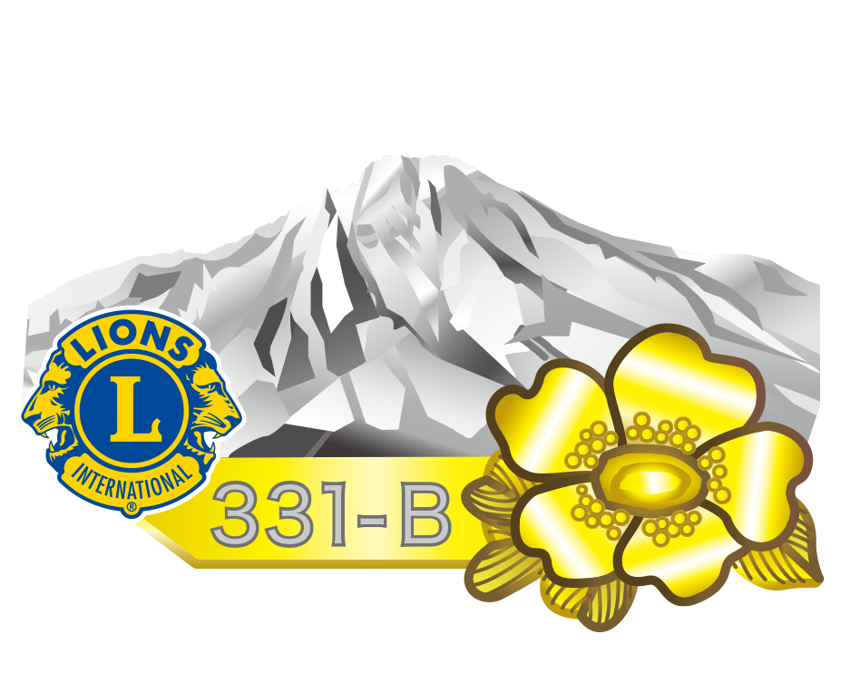 331-B地区ガバナーL藤原 回向 シンボルマーク